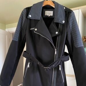 BCBG Motorcycle-style coat